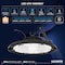 Luxrite UFO High Bay LED Shop Light 200/220/240W Up to 36000LM 3CCT 5FT Hardwire Cable Surge Protected IP65 LR41526-1PK - alternate 5